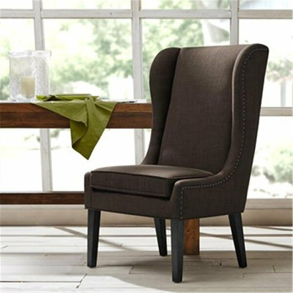 Madison Park Garbo Captains Dining Chair - Charcoal FPF20-0281